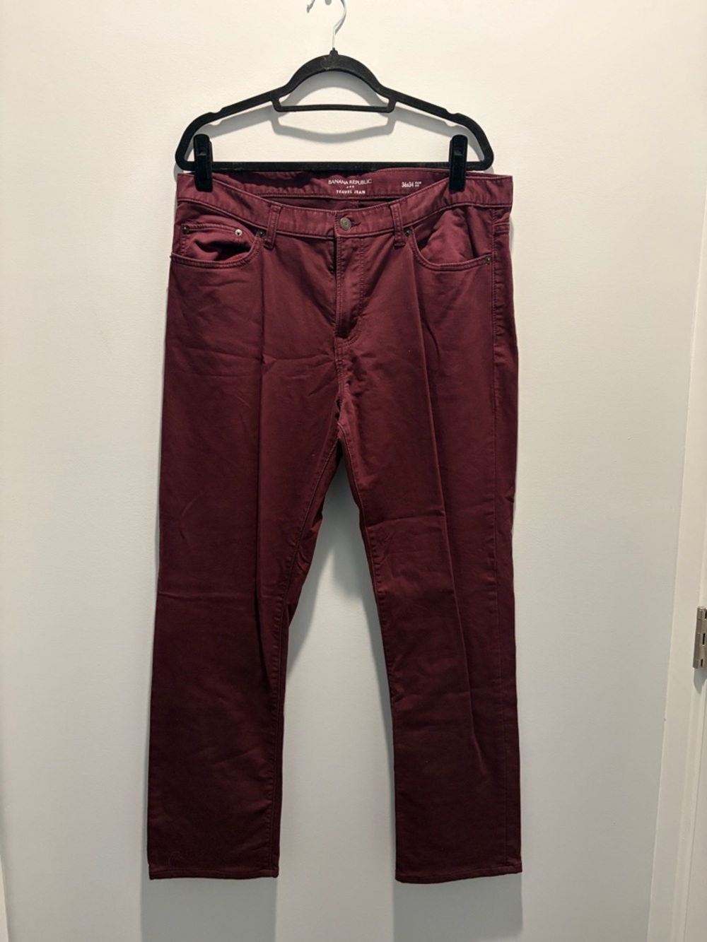 Banana Republic Maroon Slim Pants